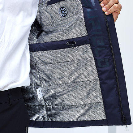 新Supield素湃黑科技蓝奇热宇航气凝胶男立领短款P621 商品图1