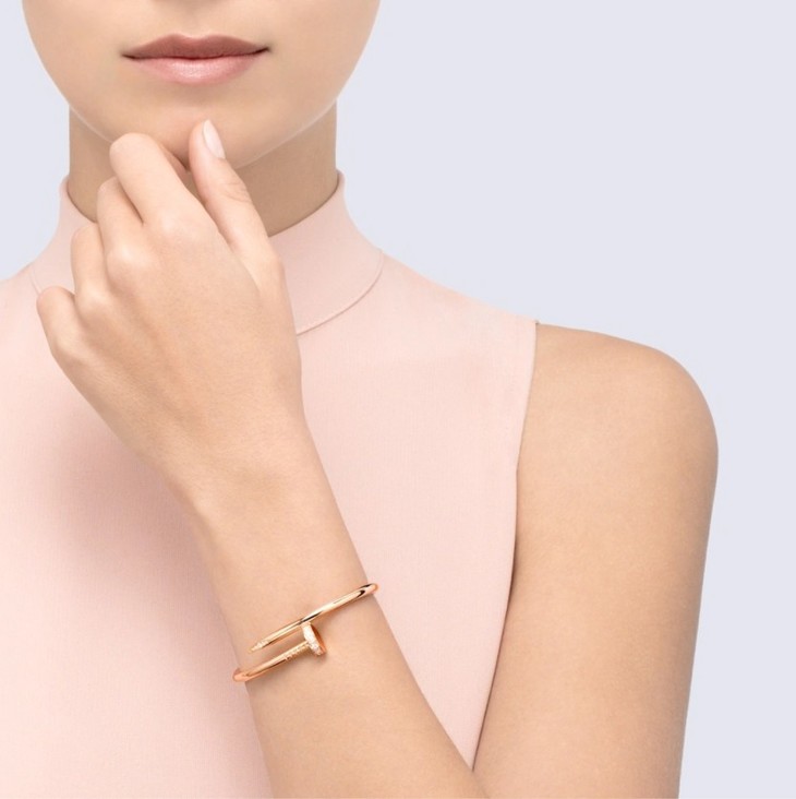 编码caz17350,卡地亚钉子手镯 - 樱桃珠宝jewelry