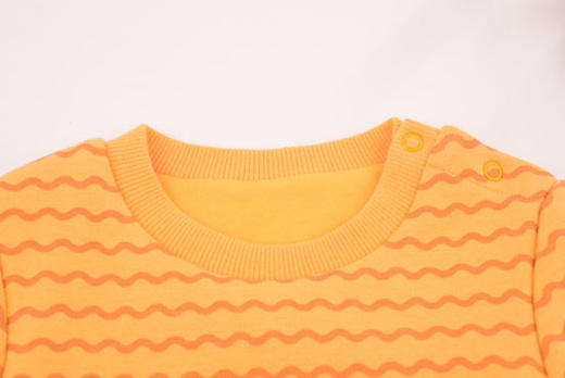 棉果果秋冬季男童波浪圆领卫衣M412180419652 商品图4