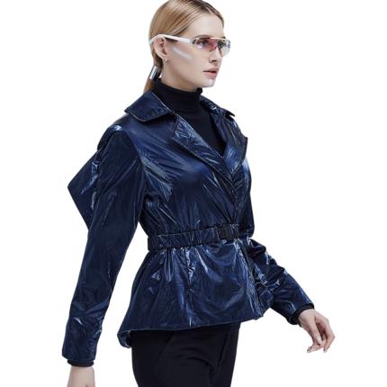 新Supield素湃黑科技蓝奇热宇航气凝胶短款外套女P316 商品图1