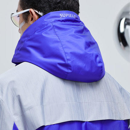 新Supield素湃黑科技宇航气凝胶男士紫色中长款P511 商品图1