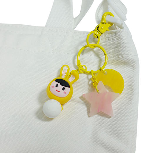 中秋月兔团环保钥匙链 商品图5