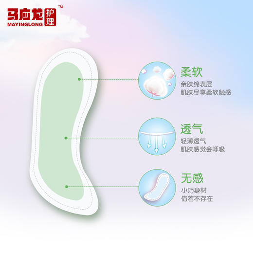 马应龙肛肠护理专用卫生护垫 商品图1