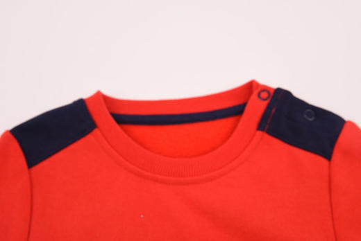 棉果果秋冬季男童大毛圈抓绒套头卫衣M412180619678 商品图4