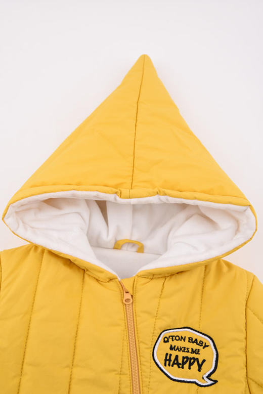 棉果果冬季棉服男童女童对开连体衣梭织绗棉+水晶绒连身衣哈衣M402722819701 商品图7