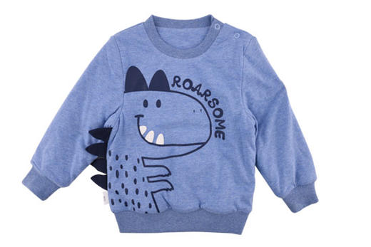 棉果果秋冬季男童铺棉套头卫衣M412180819679 商品图6