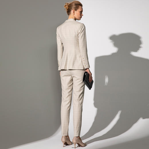 颈袖添香-套裤-J91A3002A 电视剧 “危机公关”赞助款 套裤 雅痞 法式 低调内涵 商品图4