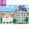 【中商原版】屋顶上的龙 英文原版 A Dragon on the Roof 精装 西班牙建筑大师高迪 巴特罗公寓 商品缩略图3