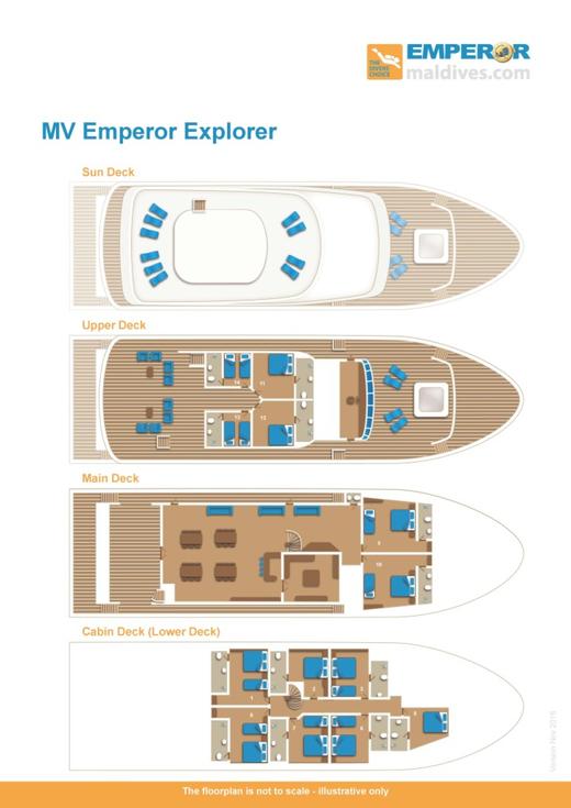【行程】马尔代夫经典线22潜升级版8天7晚船宿 商品图1
