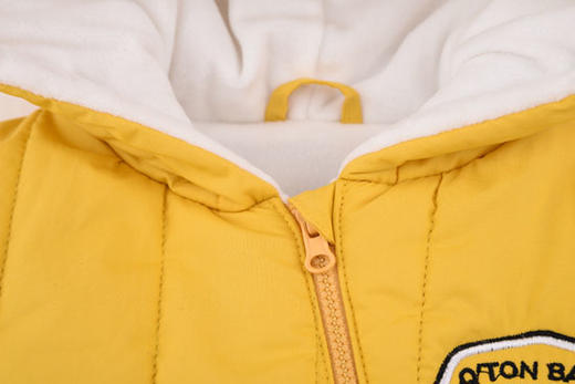 棉果果冬季棉服男童女童对开连体衣梭织绗棉+水晶绒连身衣哈衣M402722819701 商品图8