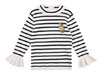棉果果秋冬季女童棉线条纹套头毛衫M422160519711 商品缩略图1