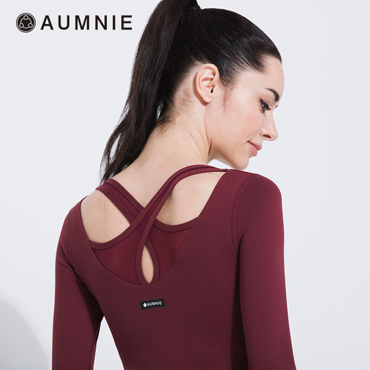 AUMNIE澳弥尼 并行七分袖T恤  迷人的后背必须不一样 商品图2