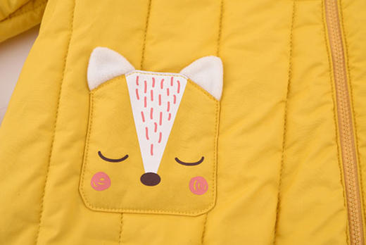 棉果果冬季棉服男童女童对开连体衣梭织绗棉+水晶绒连身衣哈衣M402722819701 商品图11