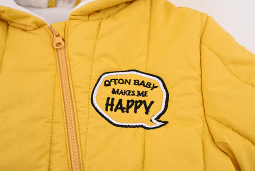 棉果果冬季棉服男童女童对开连体衣梭织绗棉+水晶绒连身衣哈衣M402722819701 商品图9