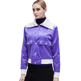 新Supield素湃黑科技蓝奇热宇航气凝胶拼色短外套P315