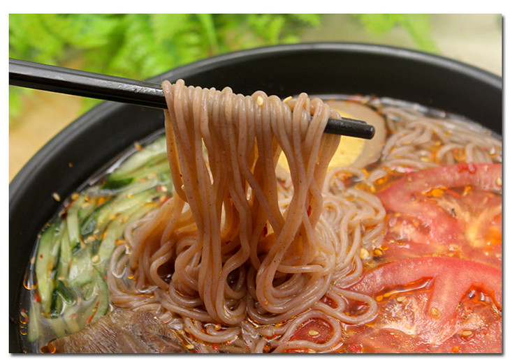 荞麦冷面家庭装朝鲜族风味梅河口大冷面真空330g袋装