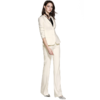 孤品-J81A2238A颈袖添香2024春秋气质女神范职业装套装女白色小西装正装西服J81A2238A不退可换 商品缩略图4