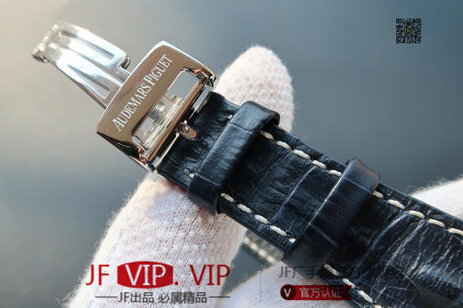 JF爱彼皇家橡树离岸型26170。克隆原装3126多功能计时机械机芯！原装正品1:1开模，42mm直径，尺寸重量做工无差距！全功能计时！皮表带，男士手表，自动机械机芯，密底 商品图7