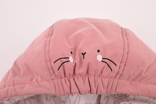 果果秋冬季女童连帽长袖棉外套M422101819743 商品图7