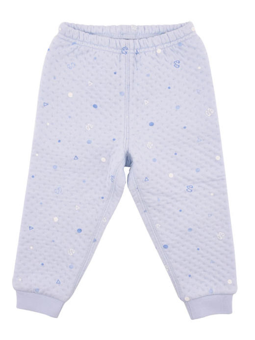 棉果果秋冬季有机棉纱男童女童空气层长裤M401100619758 商品图2