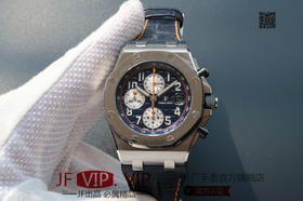 JF爱彼皇家橡树离岸型26170。克隆原装3126多功能计时机械机芯！原装正品1:1开模，42mm直径，尺寸重量做工无差距！全功能计时！皮表带，男士手表