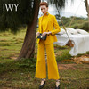 IWY/新品黄色西装大刀领双排修身立体职业套装CP9326 商品缩略图3