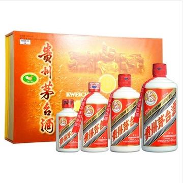 茅台酒四套礼盒53度（500ml+375ml+200ml+50ml）2012年~2013年 商品图2