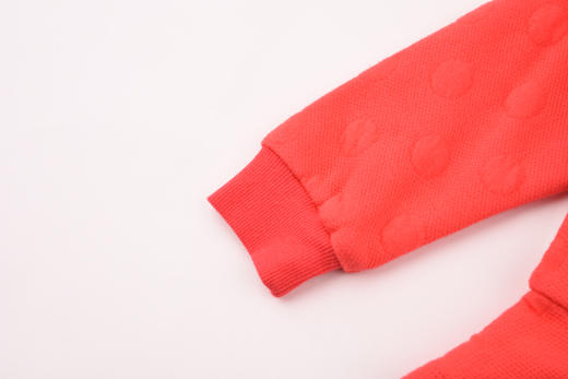 棉果果秋冬季女童涤包氨空气层挂里娃娃衫卫衣M422180619709 商品图2