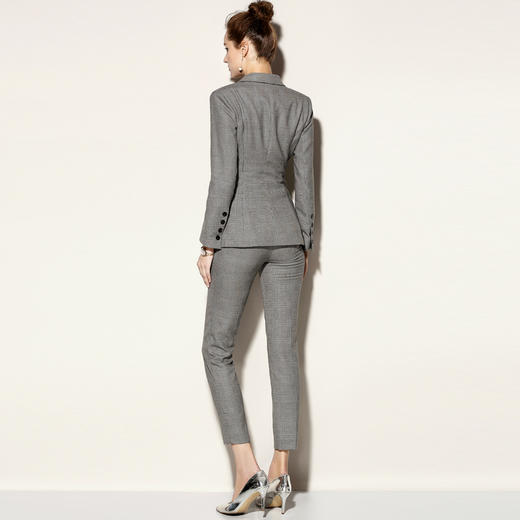 小脚套裤 “威尔士亲王”格纹 J81A2524A 商品图1