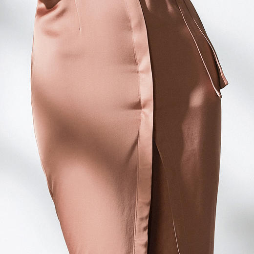 预售 “尼斯周末”J9183513A颈袖添香春夏新款气质职业装时尚修身女七分袖包臀衬衫连衣裙J9183513A 商品图3