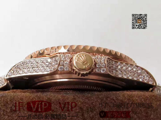 TW劳力士格林尼治型II的密镶钻特别款——ROLEX116769TBR-74779B完美还原史上最昂贵的劳力士满天星腕表。 商品图7