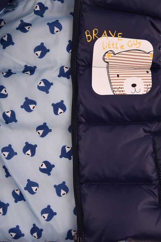 棉果果秋冬季男童女童连帽羽绒马夹M402171919750 商品图10