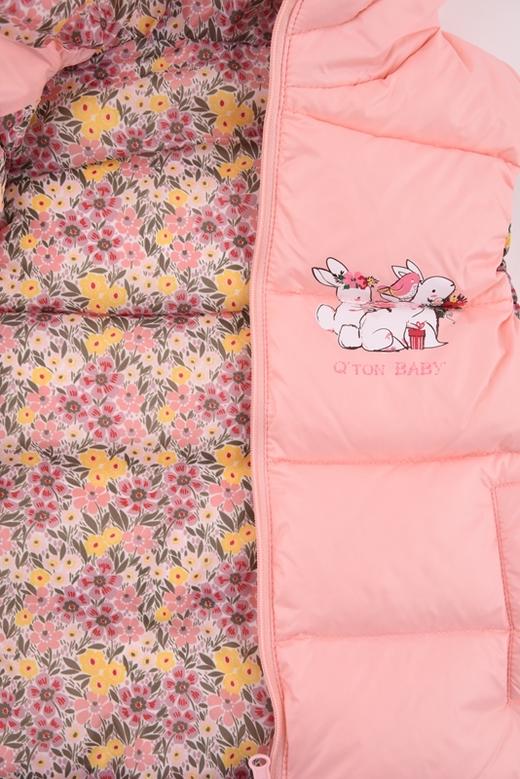 棉果果秋冬季男童女童连帽羽绒马夹M402171919750 商品图5