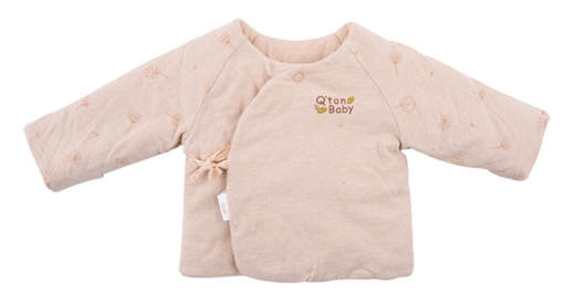 棉果果秋冬季新疆彩棉男童女童夹棉半背衣家居上装家居上装M401110819602 商品图1