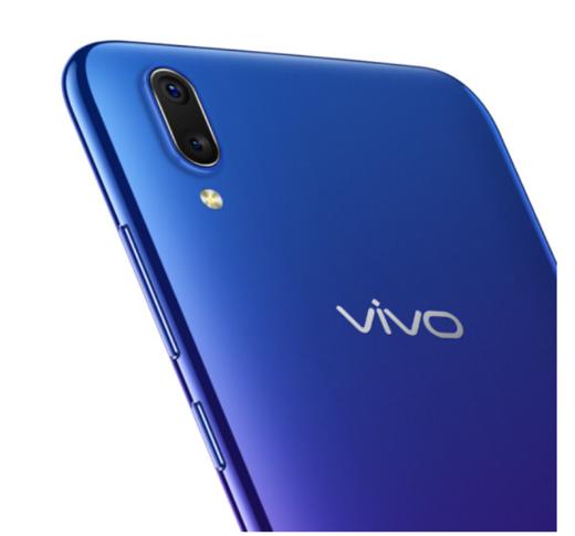 vivoy93s4g128g极光蓝水滴屏全面屏移动联通电信全网通4g手机双卡双待