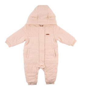 棉果果秋冬季新疆彩棉男童女童连帽夹棉对开哈衣连体衣连身衣M401722819617