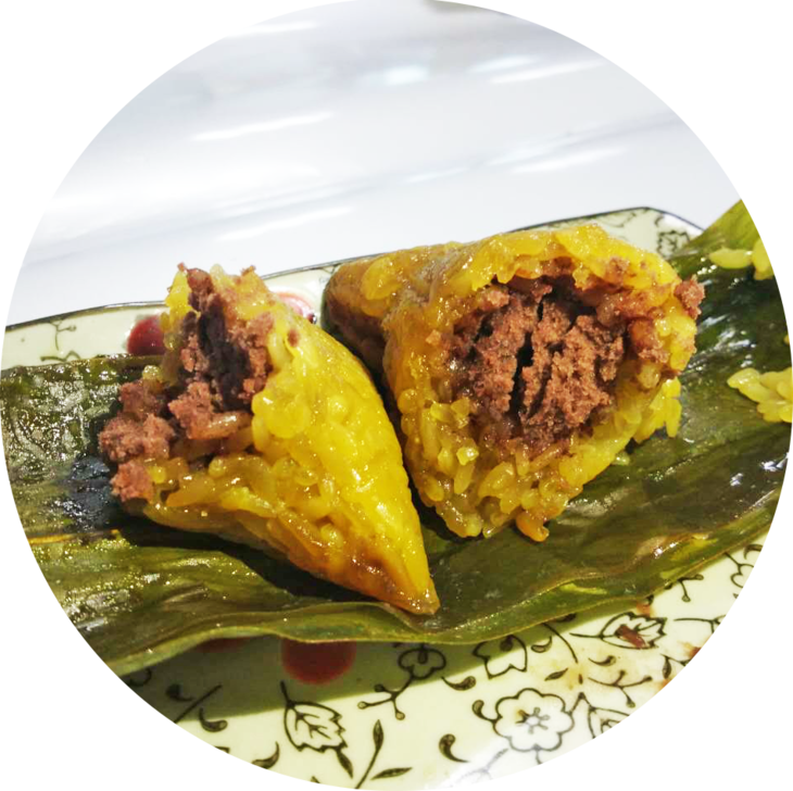 扶贫帮扶桐庐县莪山畲族乡黄金粽一盒12个140g个