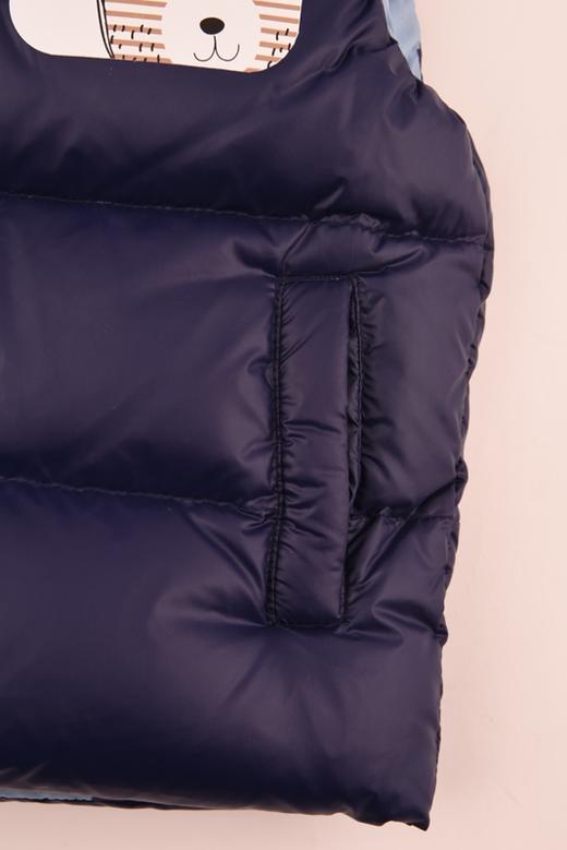 棉果果秋冬季男童女童连帽羽绒马夹M402171919750 商品图8