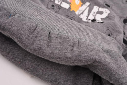 棉果果秋冬季男童夹棉圆领卫衣M412180819653 商品图6