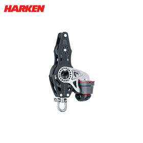 HARKEN 带夹绳器滑轮75mm Carbo Fiddle Ratchet w/Becket and 150 Cam 2697