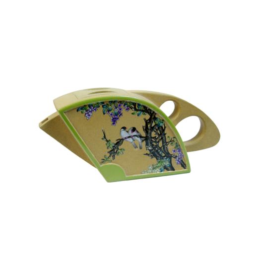 扇形珐琅彩壶 商品图0