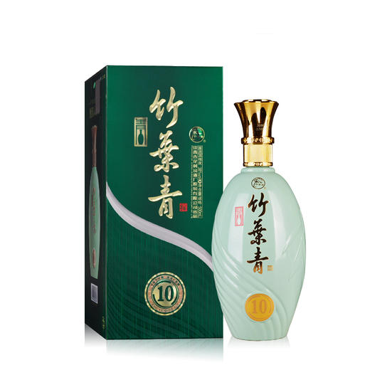 38度10年竹叶青500ml 商品图0