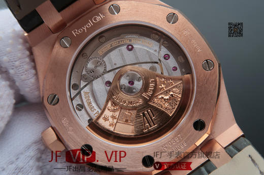 爱彼皇家橡树15402（15400的满天星款），原装正品开模表壳，连每一颗螺丝，刻度丁，LOGo和原装都一样，原装克隆3120全自动机械机芯，手工镶嵌捷克水钻，色泽亮度与原装非常接近！ 商品图6