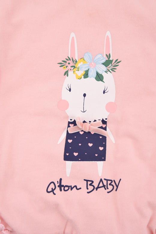 棉果果秋冬季女童绗棉圆领卫衣M422180719737 商品图1