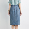 XQ-192130秋季新款原创精品韩版设计感牛仔半身裙（配腰带） 商品缩略图3