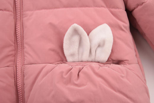 果果秋冬季女童连帽长袖棉外套M422101819743 商品图4