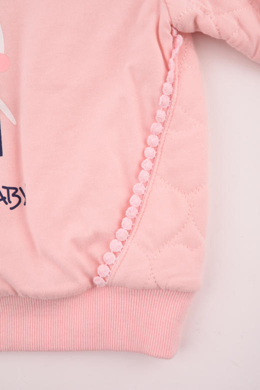 棉果果秋冬季女童绗棉圆领卫衣M422180719737 商品图2