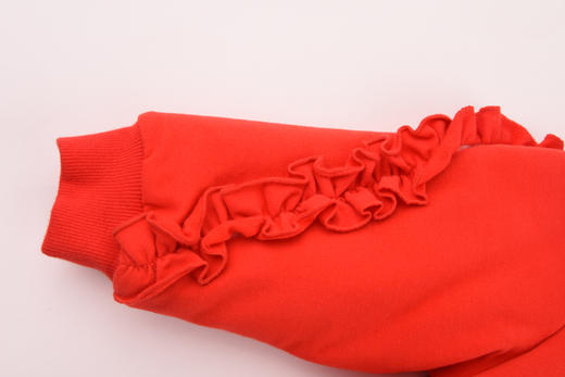 棉果果秋冬季女童小毛圈纯棉内里夹棉圆领卫衣 M422180819738 商品图3