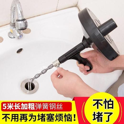 通下水道神器通卫生间地漏清理器堵塞工具厨房厕所管道马桶疏通器 商品图1