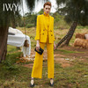 IWY/新品黄色西装大刀领双排修身立体职业套装CP9326 商品缩略图6